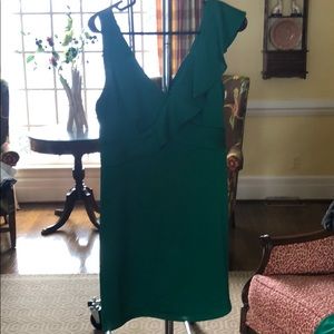 Karlie Green Ruffle Dress